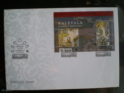 FDC Pohjola 0,65 € 26.3.2004 - LaPe 1694-1695 BL34