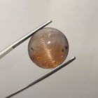 Ioliitti kissansilmä 14.66 ct pyöreä 17 x 7 mm harvinainen - pikkukuva 5