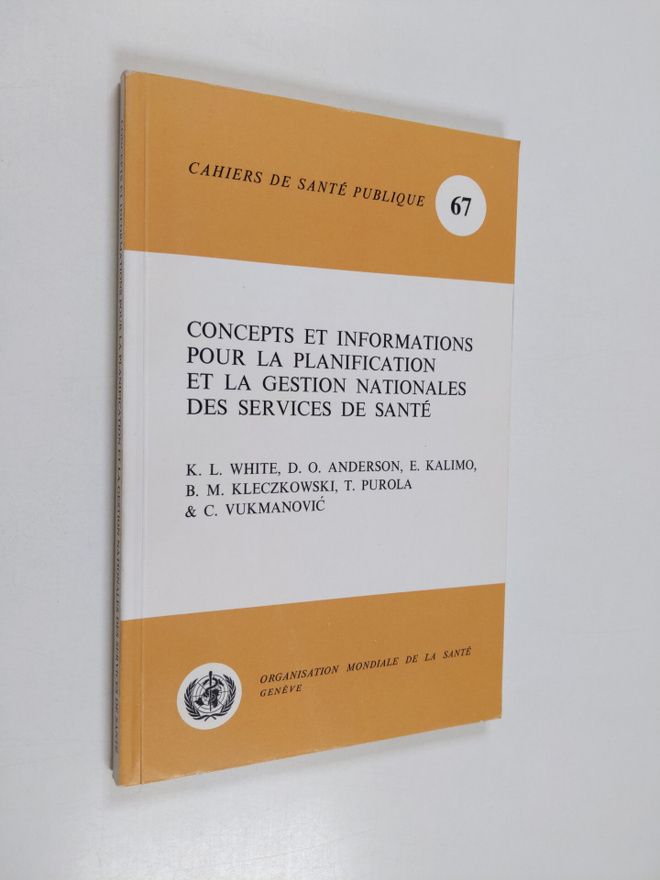K.L. White ym. : Concepts Et Informations Pour la Planifi...
