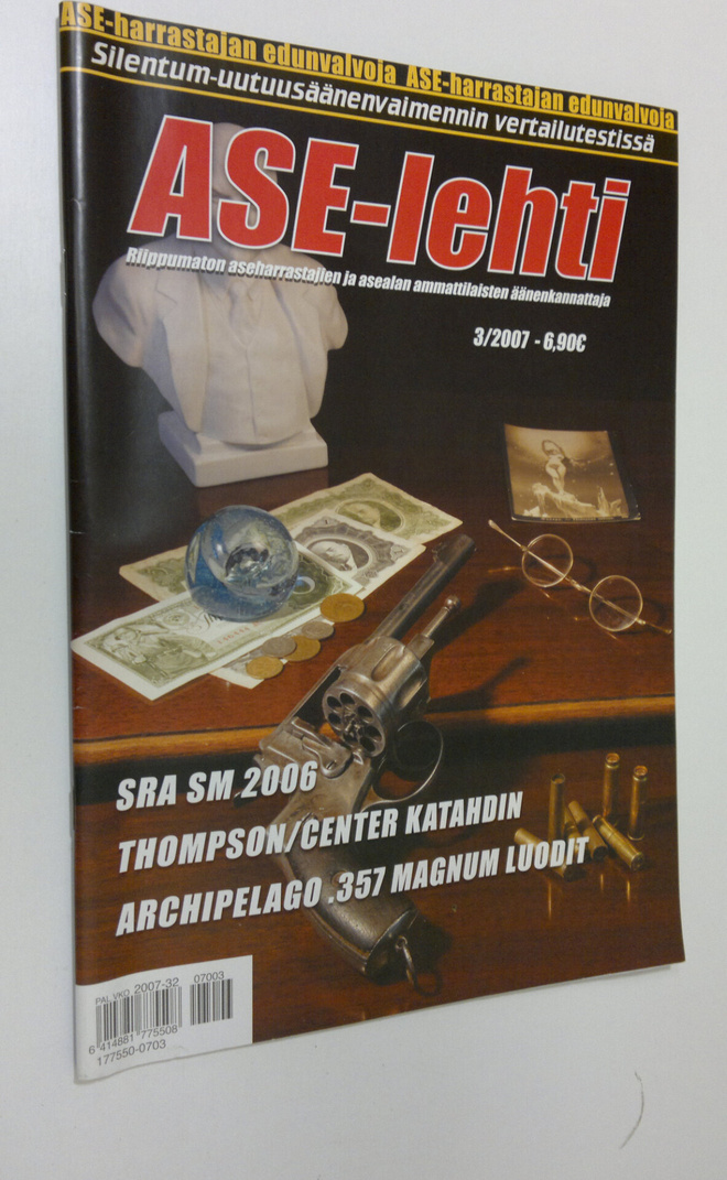 Ase-lehti n:o 3/2007 : Suomen asehistoriallinen seura ry:...
