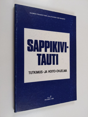 Sappikivitauti : tutkimus- ja hoito-ohjelma