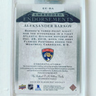 Aleksander Barkov - 19-20 UD Clear-Cut Embedded Endorsements - pikkukuva 2