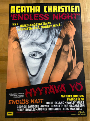 Vanha elokuvajuliste: Hyytävä yö