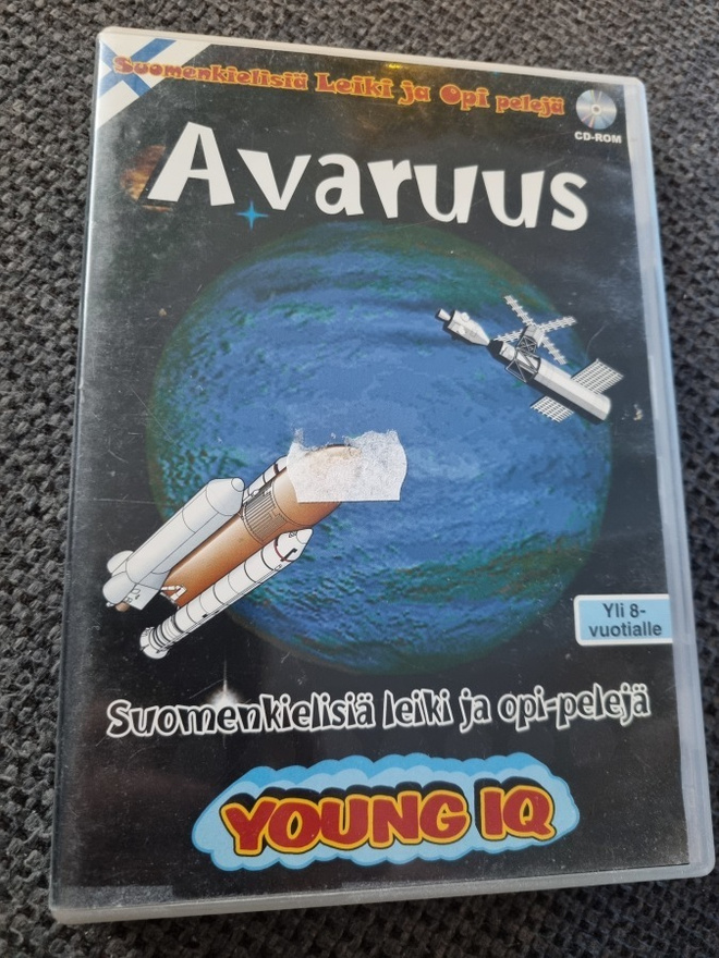 Avaruus leiki ja opi peli