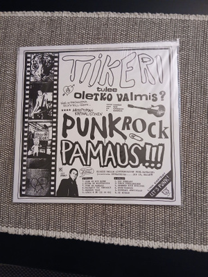 Tiikeri - Punk rock pamaus!!! LP (Suomi painos)