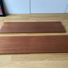Teak-viiluiset hyllylevyt 2 kpl. - pikkukuva 2