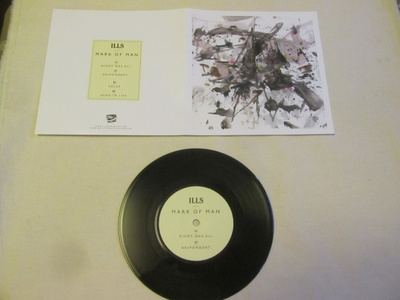 Ills: Mark Of Man Ep 7" single 2011 Suomi Hardcore