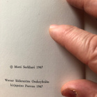 Matti Sarkkari: Tarvonsillan tapaus. 1967. 1.p. - pikkukuva 3