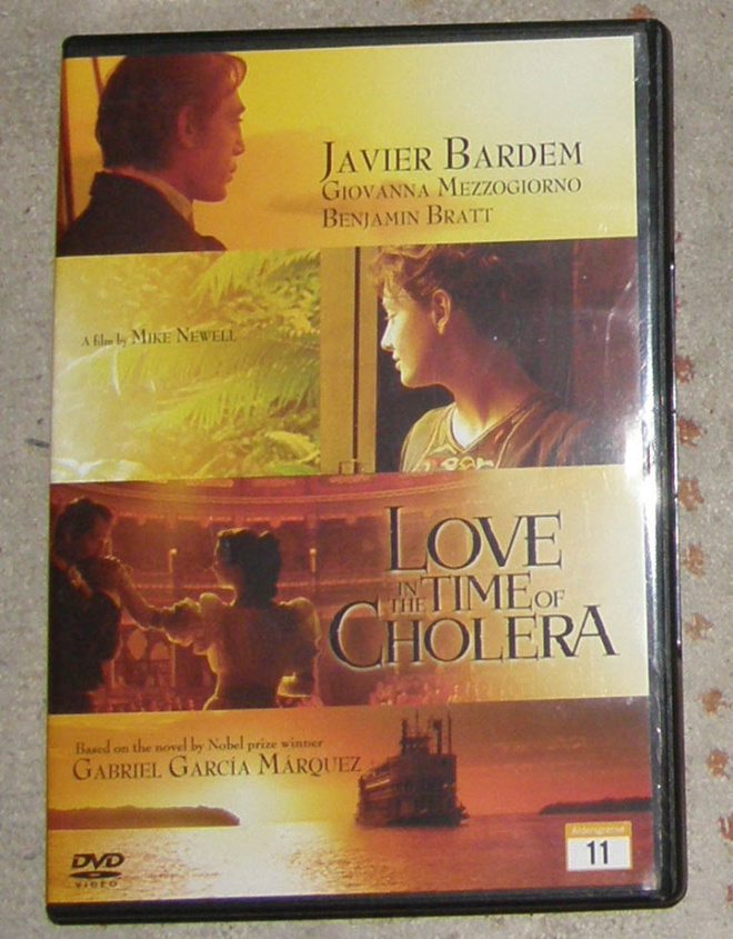 Rakkautta koleran aikaan - DVD