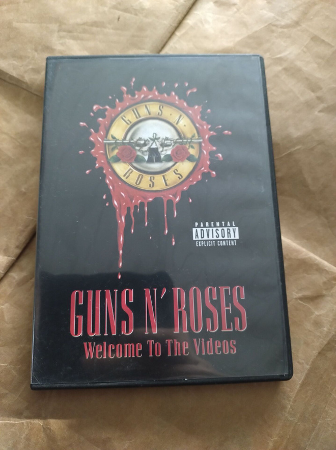 Guns n' Roses Welcome To The Videos (DVD)