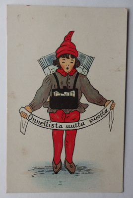 Vanha uudenvuodenkortti