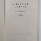 Bengt Berg : Viimeiset kotkat - pikkukuva 3