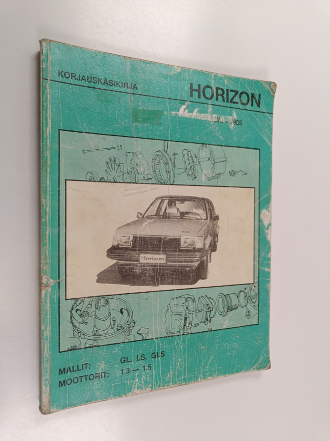 Korjauskäsikirja : Horizon 1978-1985