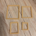 Nukkekoti miniatyyri kehykset 4 kpl 1:12 - pikkukuva 2