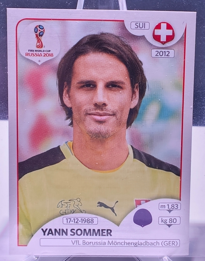 Yann Sommer - Panini World Cup Russia 2018 Stickers