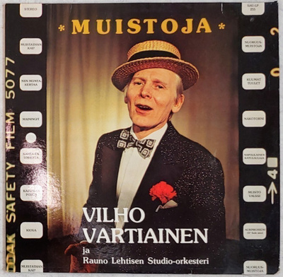 VILHO VARTIAINEN: Muistoja – Sauna LP 1978 - Rauno Lehtinen