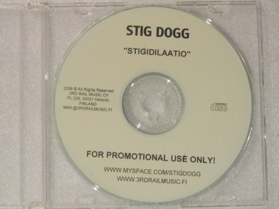 Stig Dogg • Stigidilaatio PROMO CDr-Single