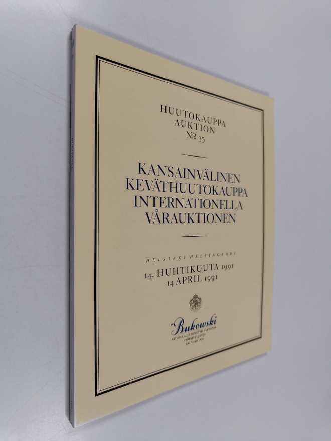 Huutokauppa auktion no 35 : kansainvälinen keväthuutokaup...