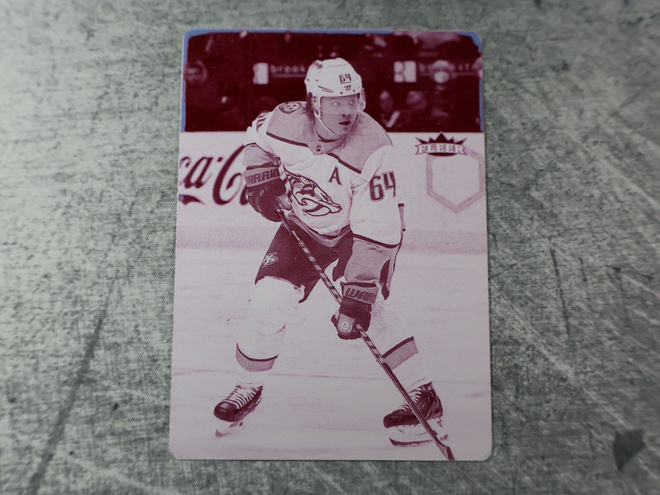 Mikael Granlund 2021-22 Ultra Printing Plate Magenta