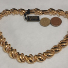 21k kullattu Kanadalainen sydän kaulakoru Gold plated - pikkukuva 3