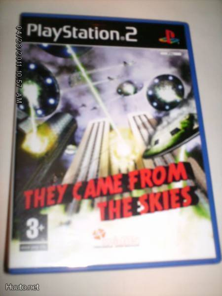 PS2 They Came From The Skies (Sis.postikulut)