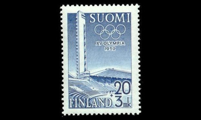 405 ** XV Olympia 20+3mk (1952)