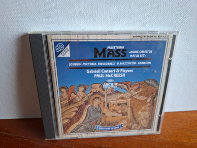Palestrina:Mass »Hodie Christus Natus Est« Paul McCreesh CD