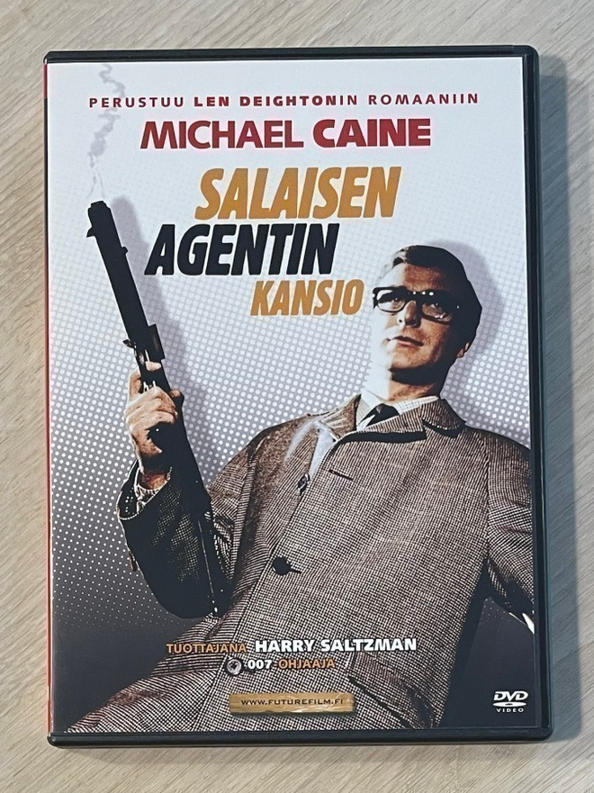Salaisen agentin kansio (1965) Michael Caine (UUSI)