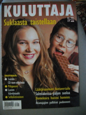 Kuluttaja Nro 8/1997 (24.3)