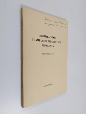 Paavo Sallinen : Suomalaisesta trambustin tuberkuliinikok...