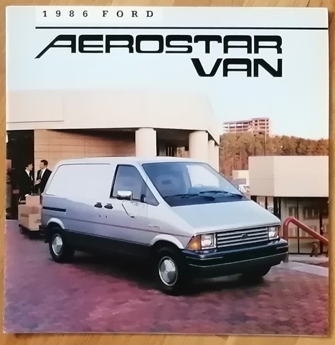 1986 Ford Aerostar Van esite  - ISO - 22 sivua