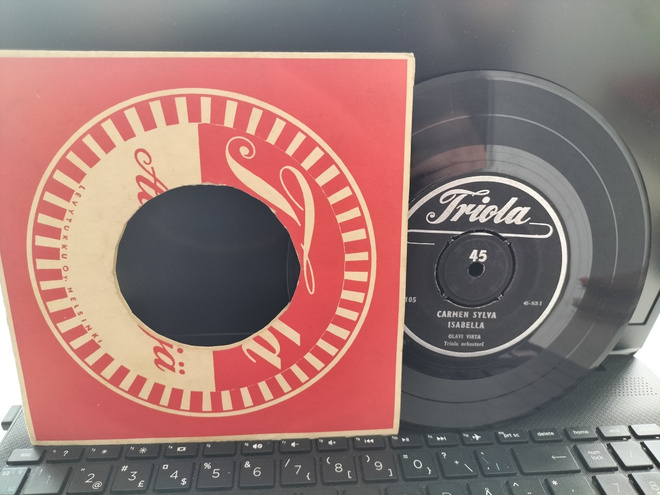 OLAVI VIRTA, Carmen Sylva, 7'' EP -54 SIISTI & RARE !!