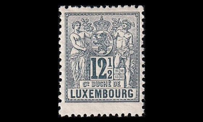 Luxemburg 50A * Allegoria 12½ C (12½:12) (1882)