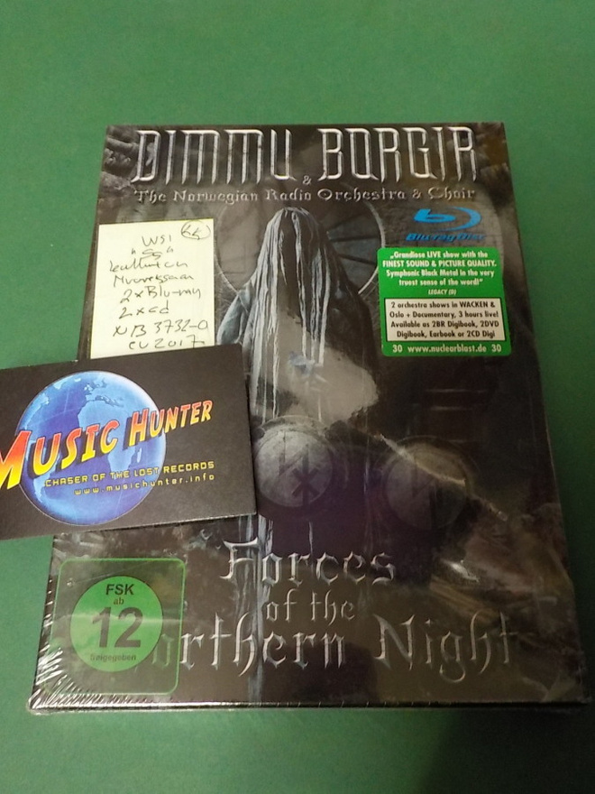 DIMMU BORGIR - FORCES OF THE.. UUSI 2x BLU-RAY + 2x CD