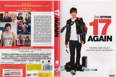 17 Again (21 951) k -FI- DVD suomik. zac efron 2009