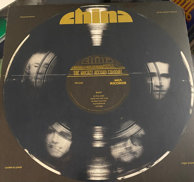 China 1977 LP - Elton John