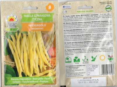 Tarhapapu "Neckergold" siemenet #