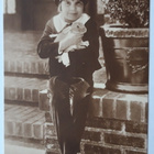 Vanha kortti, näyttelijä Jackie Coogan 1920 luku - pikkukuva 2