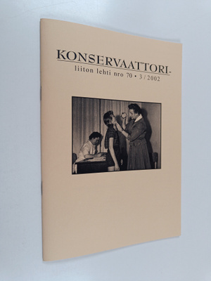 Konservaattoriliiton lehti nro 70, 3/2002