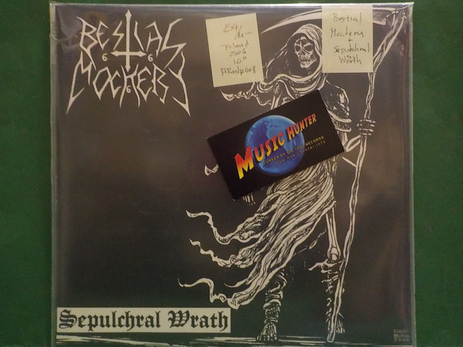 BESTIAL MOCKERY - SEPULCHRAL WRATH - POLLAND 2006 EX+/M- 10"