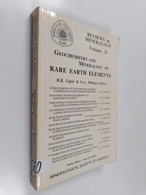 B. R. Lipin : Geochemistry and mineralogy of rare earth e...
