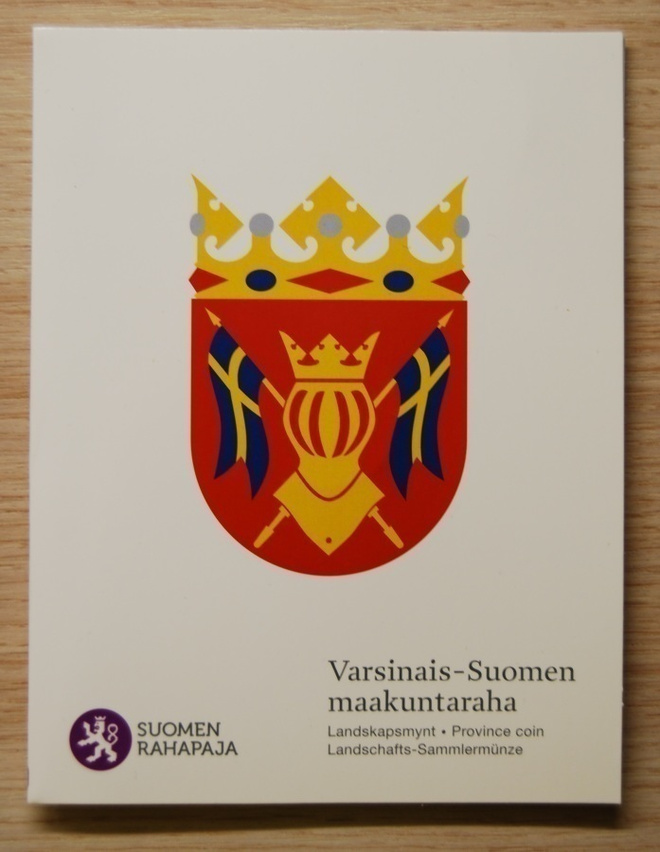 Suomi 2010 5 € Varsinais-Suomi  PROOF