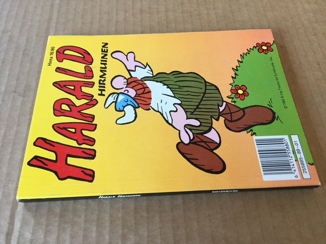 HARALD HIRMUINEN POKKARI 1989 HYVÄ