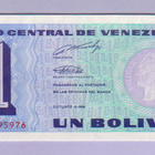 Venezuela 1 Bolivar v.1989 UNC P-68 - pikkukuva 1