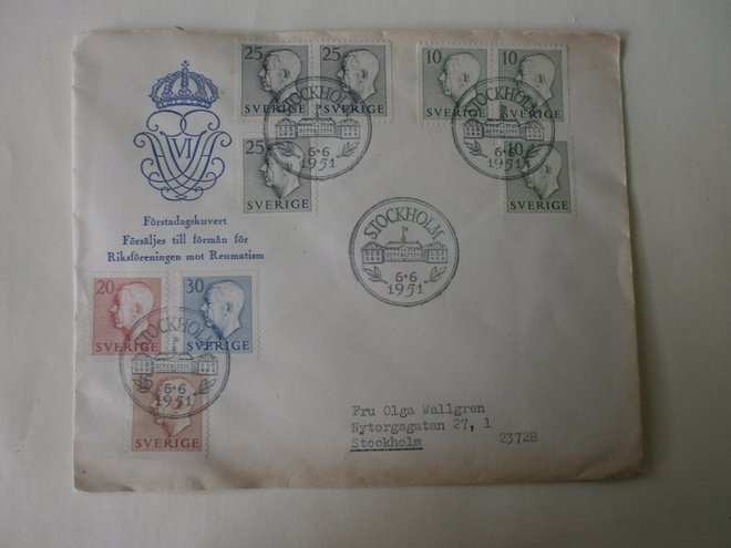 Ruotsi ep 6.6.1951, Stockholm