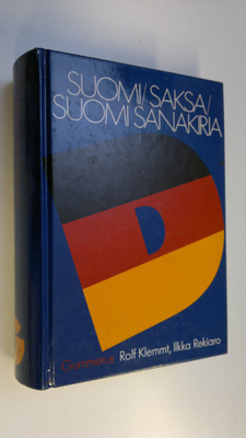 Rolf Klemmt : Suomi-saksa-suomi-sanakirja
