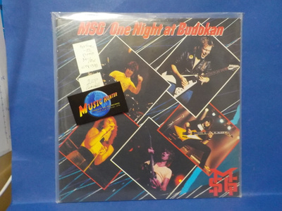 MSG - ONE NIGHT AT BUDOKAN M-/EX 1ST SWE -82 PRESS 2LP