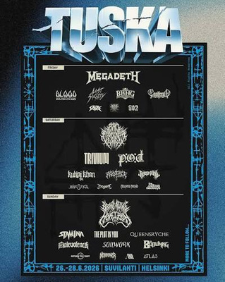 Tuska Festivaali 3pv lippu