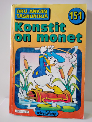Konstit on monet - Aku Ankka taskukirja 151 (1.p)