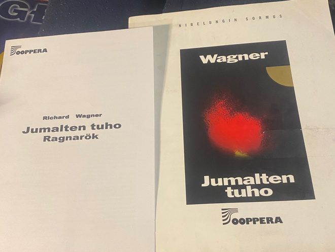 Wagner: Jumalten tuho - esite 2000